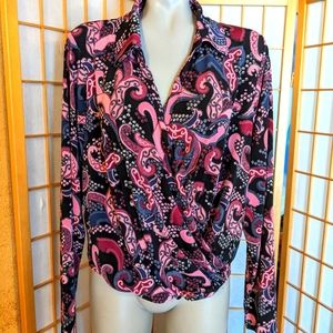 🆕 Lane Bryant paisley top, 18/20 NEW with tags. FINAL PRICE DROP 💧💧💧💧